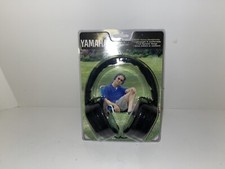 YAMAHA RH2B STEREO HEADPHONES OVER EAR MULTI JACKS NEW RARE VINTAGE NOS