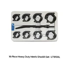 LTI by Milton@ 16-Piece Metric SHOCKIT™ Crows Foot Set