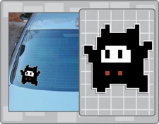 NINJI Enemy Sprite Vinyl Decal #1 Car Truck Window Super Mario Bros. 2 Sticker