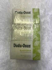 Lot 6 Dudu Osun African Black  Soap Fresh &Clean Fragrance Pure& Natural Sealed
