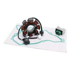 STATOR GENERATOR + VOLTAGE REGULATOR + GASKET FOR KAWASAKI KLX110/L 2010-2024