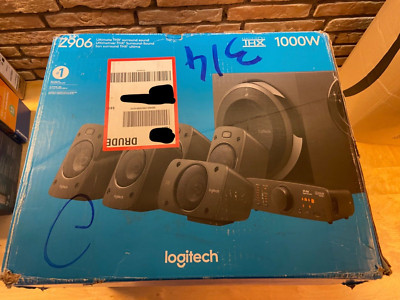 Logitech Z-906 5.1-Surround-Sound-Lautsprechersystem - Sehr guter Zustand