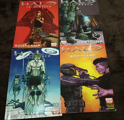 Halo Fall Of Reach Bootcamp Comic Issues 1, 2, 3 and 4 - Complete