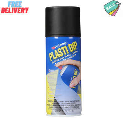 #ad Plasti Dip Multi Purpose Rubber Coating Aerosol Black 11oz $11.99