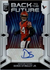 2023 Elite Back to the Future Signatures #13 Derek Stingley Jr. Auto /149