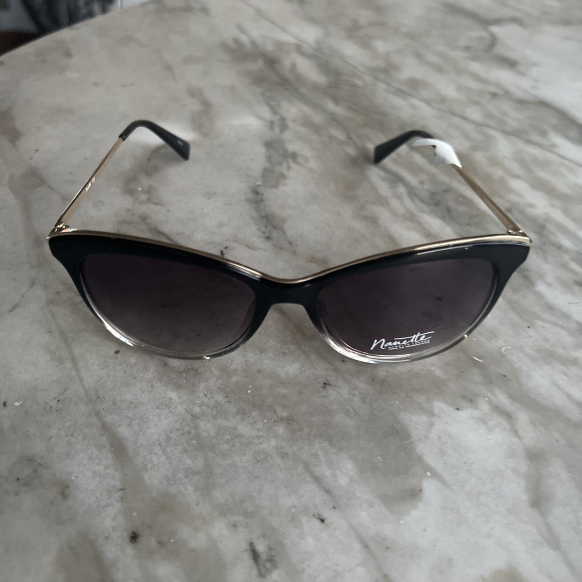 Nanette Lepore Sunglasses NN227 Black Gold-OX | eBay display picture 1