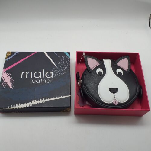 Mala Leather Cat Coin Purse - New and unused (H11)
