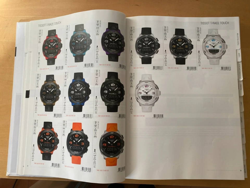 Manual de venta TISSOT usado 2015 - 2016 - español - con lista de precios Foto 2 de 4