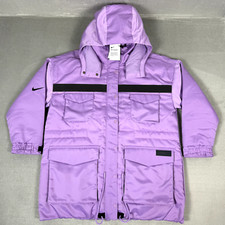 Nike NSW City Ready Womens Down-Filled Parka Jacket Coat CZ1141-589 Purple NEW