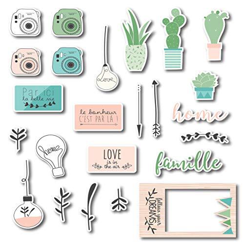 DRAEGER PARIS 1886 Chipboards-Forme ritagliate, Cartone, Multicolore, 11 (E1u)