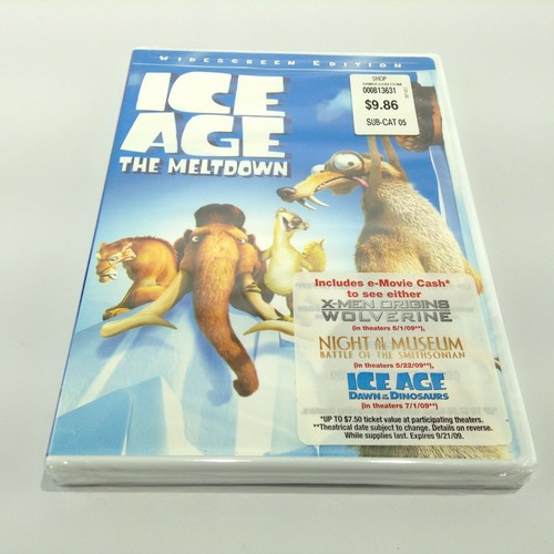 LOT 3 Kids DVD Movies ICE AGE MELTDOWN Robots ALVIN & THE CHIPMUNKS Brand New - Picture 2 of 10