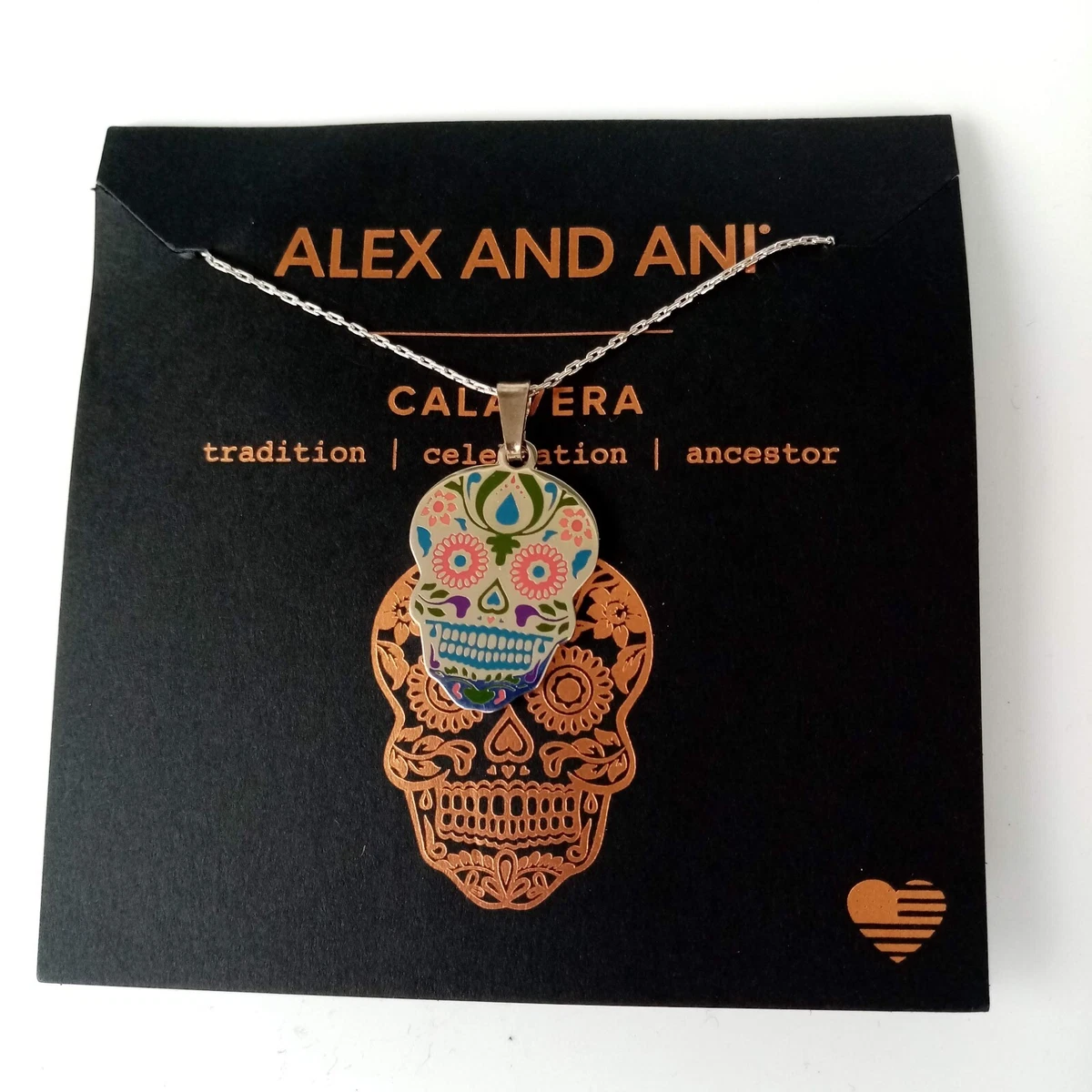 Alex And Ani Calavera Sugar Skull Expandable 32