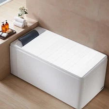 Bathtub Cover, Folding Bathtub Cover, PVC Bathtub Cover  for Bathroom, Home, SPA