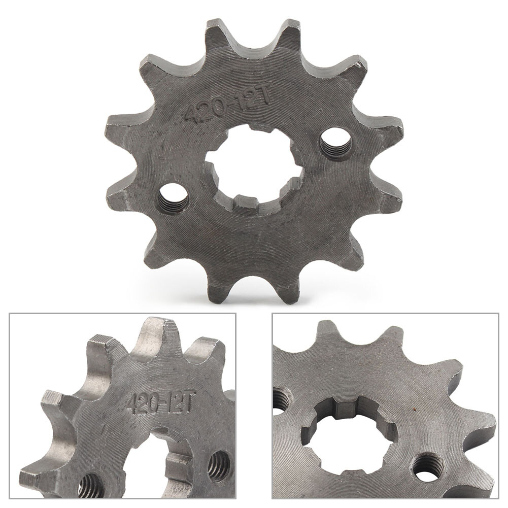 420-12T 17mm Front Chain Sprocket For 50cc 70cc 90cc 110cc 125cc