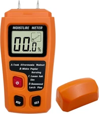 Digital Wood Moisture Meter Wood Humidity Tester Hygrometer Timber Damp Detector