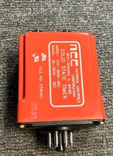 CKK- 3600-462 NCC NATIONAL CONTROLS CORP SOLID STATE TIMER RANGE 36-3600 sec
