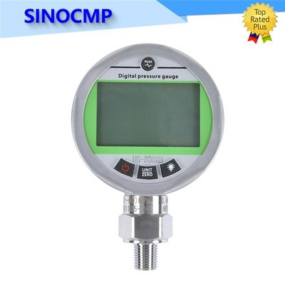 SINOCMP 12000PSI Digital Hydraulic Pressure Gauge Manometer 1/4''NPT 800BAR/80Mpa