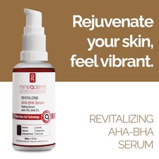 Revitalizing AHA BHA Face Serum Exfoliating Pore Refining, Hydrating Serum