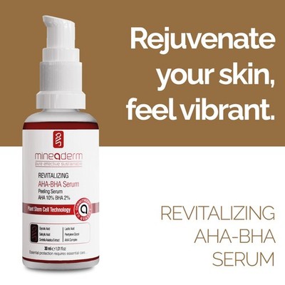 Revitalizing AHA BHA Face Serum   Exfoliating & Pore Refining, Hydrating Serum
