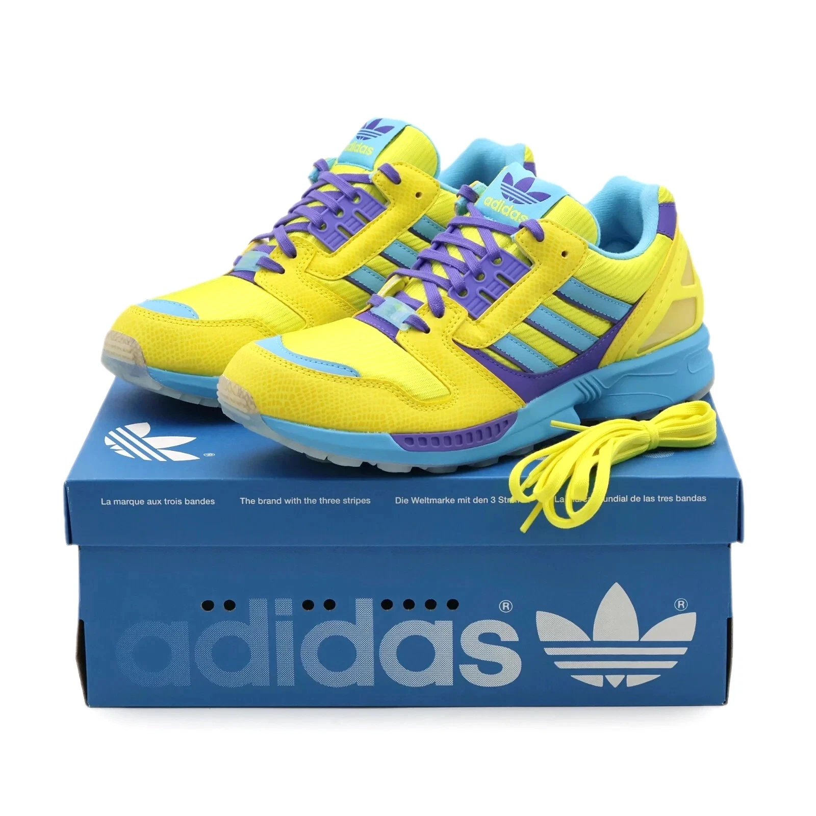 JQ2580 atmos G-SNK 10 adidas Originals ZX8000 Ura Lemon Peel Light Aqua (Men's)
Opens in a new windo