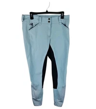 Piper By Smartpak Riding Pants Women’s 30L Equestrian Horse Riding Breeches Blue
