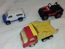 Camion Tonka vintage - autocarro con cassone ribaltabile - jeep - furgone
