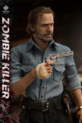 In stock New PRESENT TOYS PT-sp53 1/6 The Zombie Killer 12" Action Figure - Picture 9 of 14