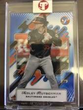 2025 Pristine Encased Blue Refractor #32 Adley Rutschman 15/75