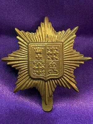 Original WW1/2 13th London Regiment (Princess Louise's Kensingtons) GM Mützenabzeichen