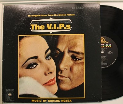 Soundtrack - Miklos Rozsa Lp The V.I.P.S On Mgm - Vg++ To Nm!/ Vg++