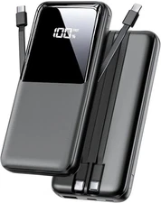 Portable Charger Power Bank - 15000mAh Fast Charging Powerbank Travel Camping...