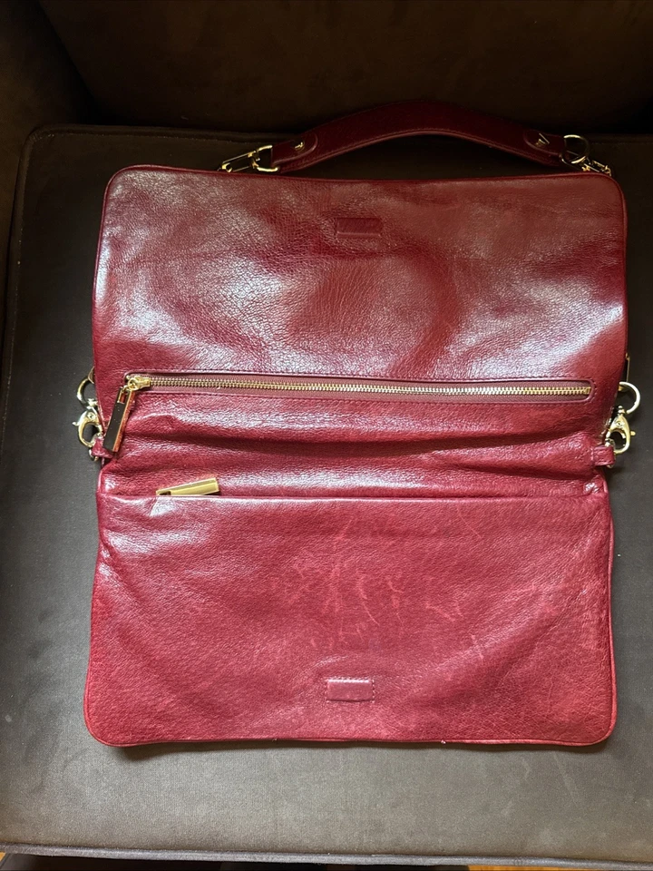 Bolso de Mano Tory Burch Borgoña Foto 3 de 4