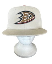 Anaheim Ducks Snapback Cap Hat Hockey Baseball Beige Arrowhead Native American