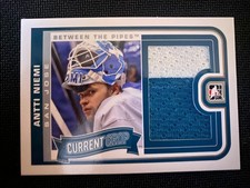 2013-14 Between the Pipes #CC-05 Antti Niemi Current Crop Jerseys Silver