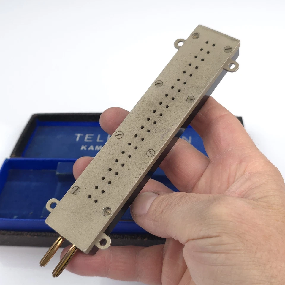 Telefunken Kammermikrofon Ela M46 Studio Mikrofon 30er Jahre Etui Box ungetestet - Bild 2 von 4