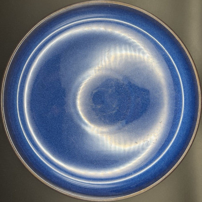 Denby Pottery Blue Stoneware Dinner set of 2 Made in England 