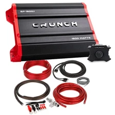 Crunch Ground Pounder GP-1500.4 1500W Max 4 Channel Class AB 1500 Watts Car