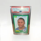 1989 Score Barry Sanders Rookie RC #257 Lions PSA 7
