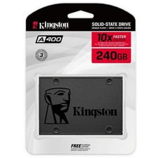 Kingston A400 240GB SATA 3 2.5" Internal SSD SA400S37/240G - HDD Replacement for