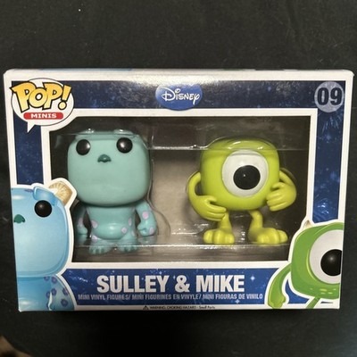 RARE Disney Pixar Sulley & Mike 09 Funko Pop! Minis