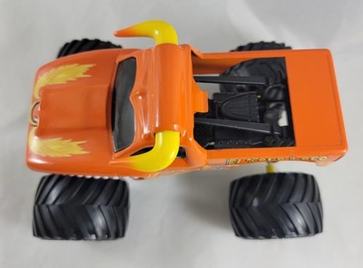 SHIRAHAMA TOY マタンゴ 蓄光成型/オレンジ/黒/カラフル塗装 Hot Wheels Monster Jam Truck El Toro Loco Orange Black 1:24 Scale