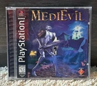 MediEvil (Sony PlayStation 1, 1998) PS1 Black Label Complete with Manual