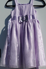 LOVE by Special Occasions Girls Purple Formal Flower Girl Dress Size 7 PHL70912