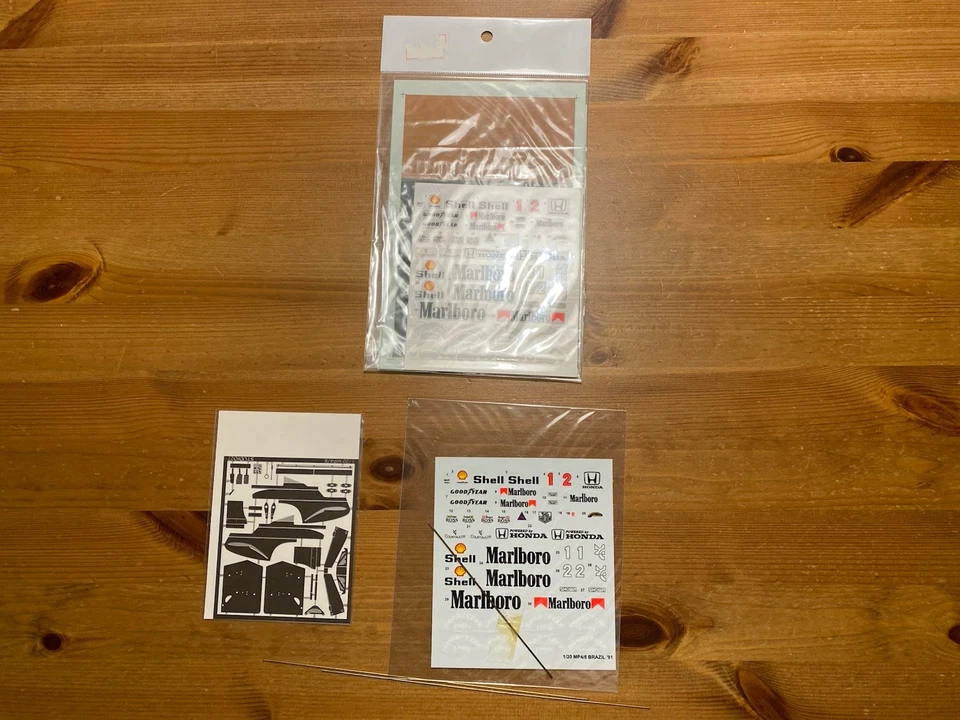 Studio27 1/20 Mclaren MP4/6 F1 1991 Brazilian GP static model kit - Immagine 4 di 4