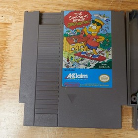 Cartuccia gioco The Simpsons Bart vs The Space Mutants per NES testata e funzionante