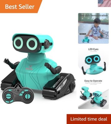 Dynamic Remote Control Robot with Flashing Eyes - Perfect Gift for Boys 3-5