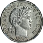1915-P Barber Dime NGC MS62 Nice Eye Appeal Nice Strike