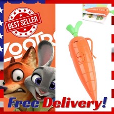 Zootopia Carrot Voice Recorder Ballpoint Pen Playback Toy Judy Birthday Gift NEW