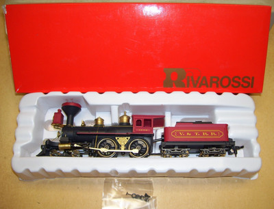 Rivarossi HO Virginia & Truckee 4-4-0 Inyo Locomotive #22, Excellent In Box 5420