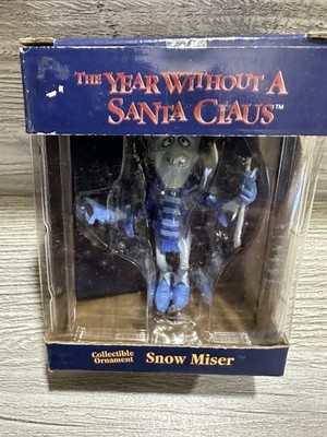 The Year Without A Santa Claus Snow Miser, Collectible Ornament Vintage NOS Neca